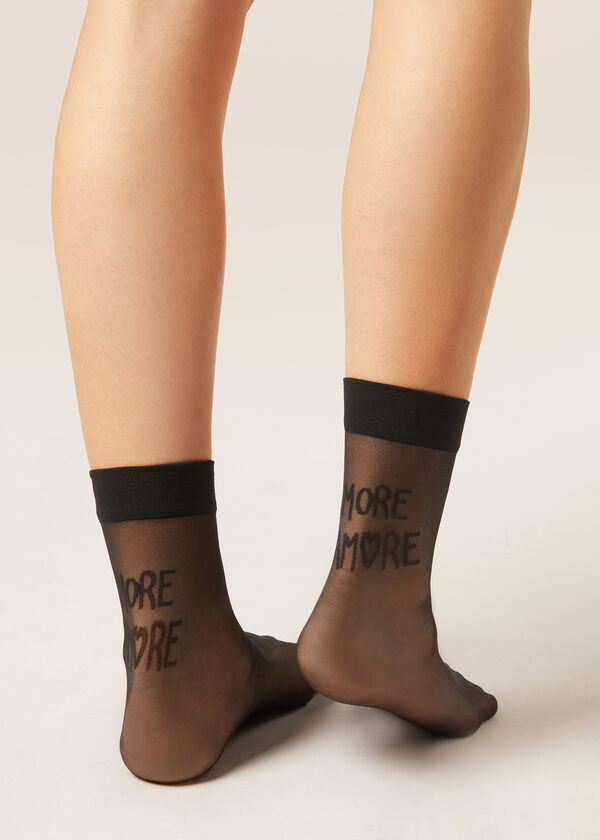 More Amore Sheer Socks