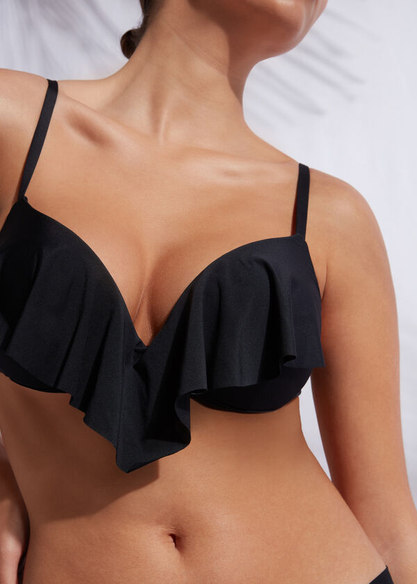 Super Padded Push Up Swimsuit Top Indonesia