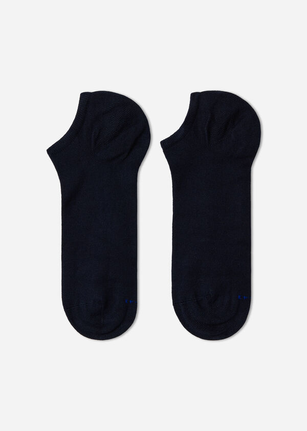 Unisex No-Show Socks with Cashmere