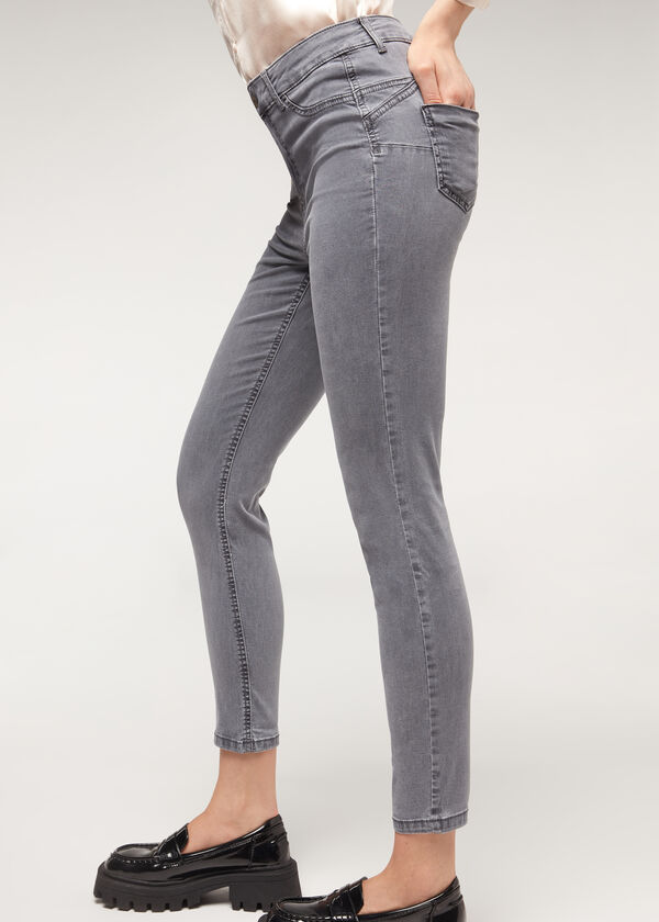 Eco Light Denim Push Up Jeans