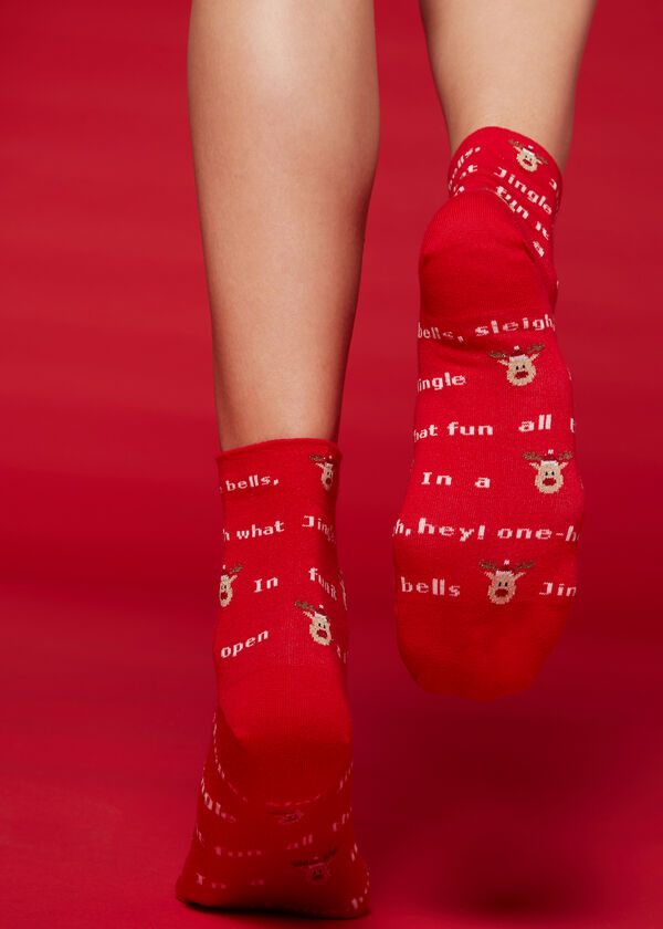 Women’s Family Christmas Short Socks