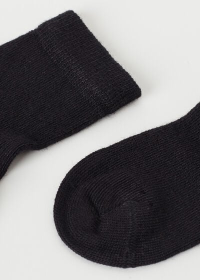Krátké kojenecké ponožky s kašmírem