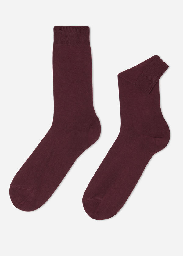 Krátké pánské ponožky s kašmírem