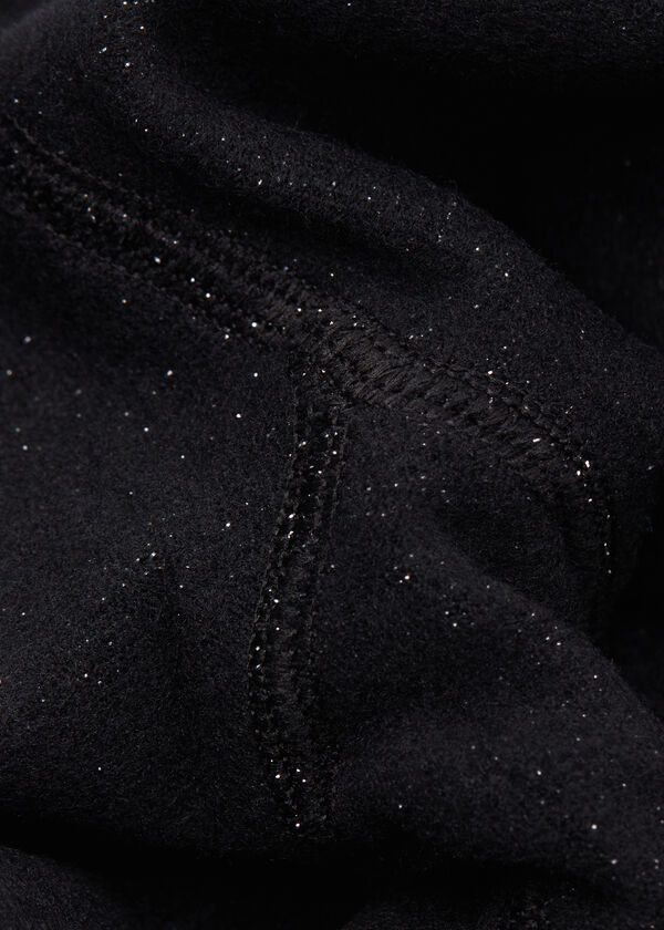 Girls' Thermal Tights with Glitter