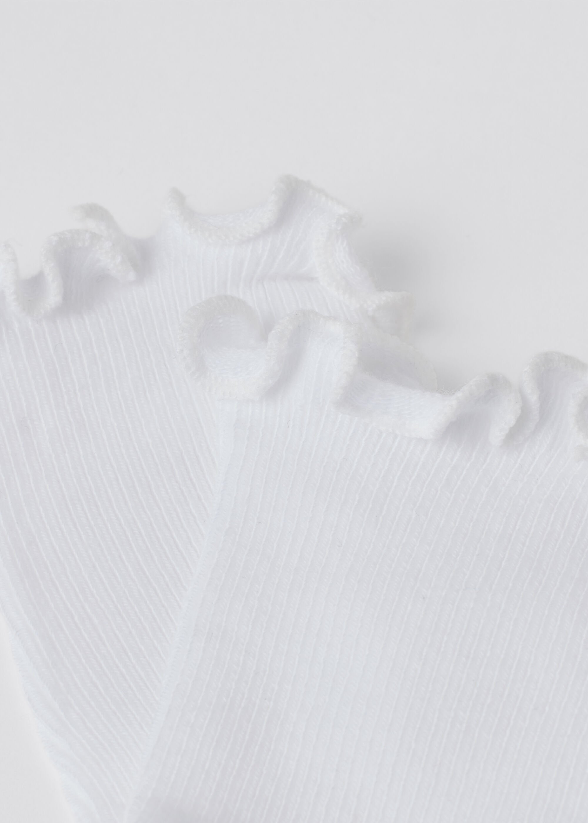 Girls’ Ribbed Short Socks