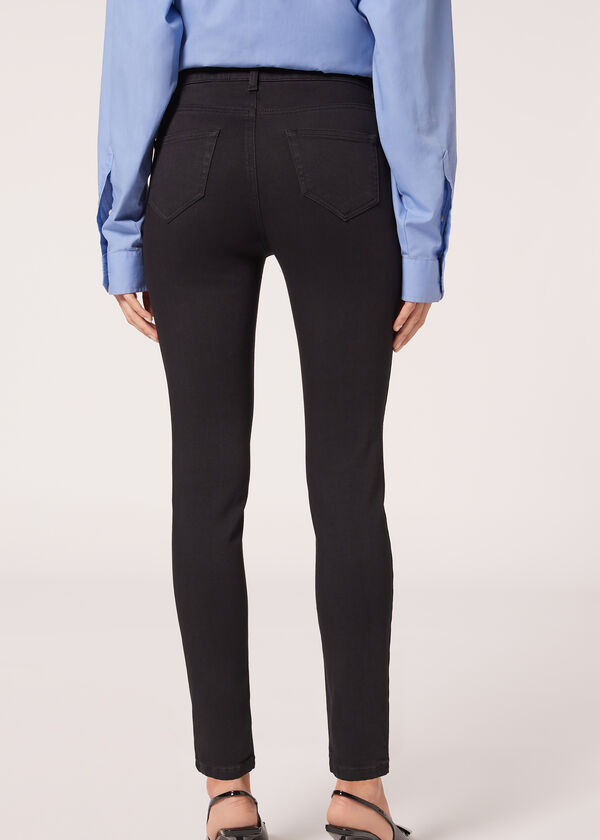 Soft-Touch Thermal Skinny Jeans - Calzedonia