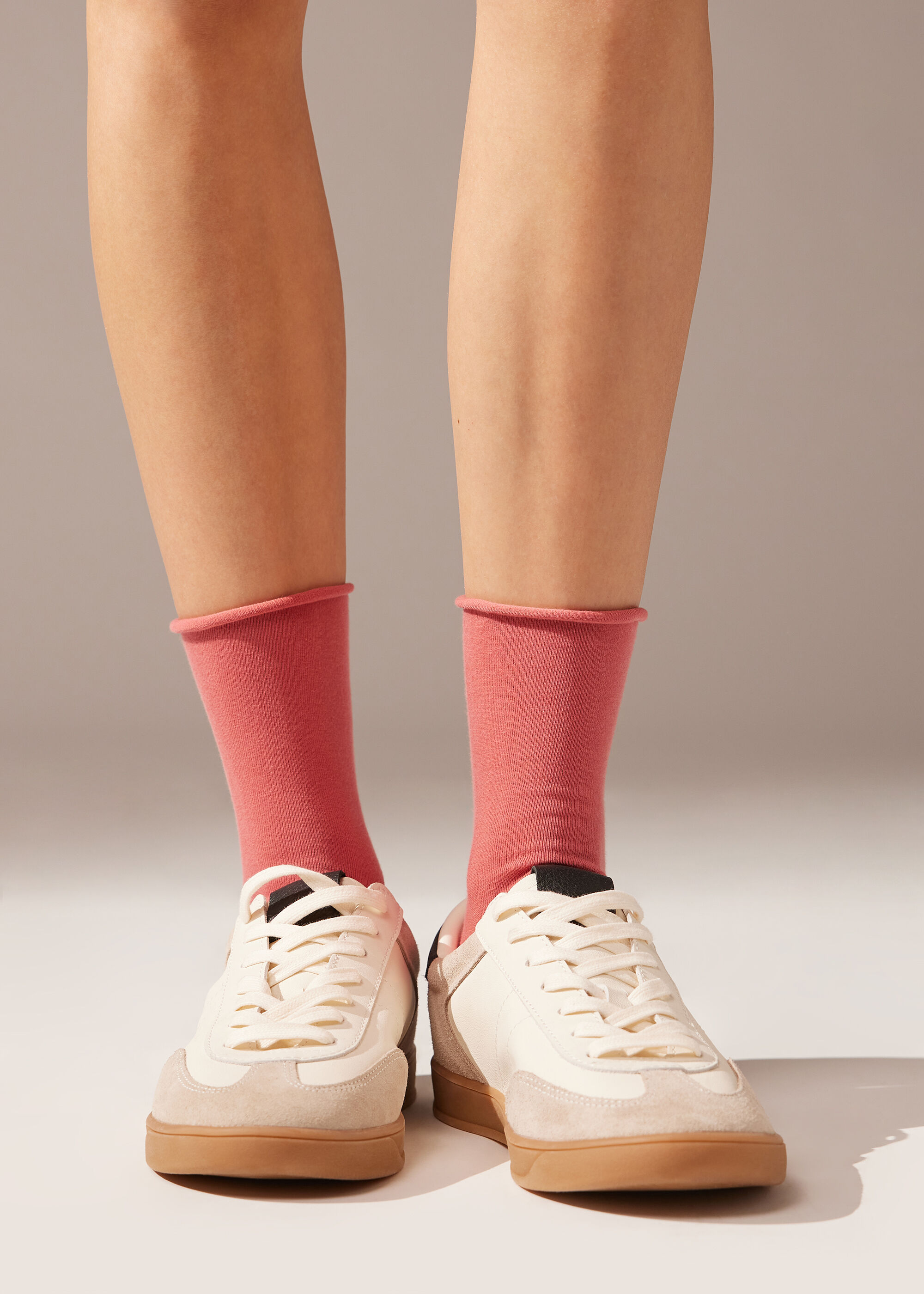 Non-Elastic Cotton Ankle Socks