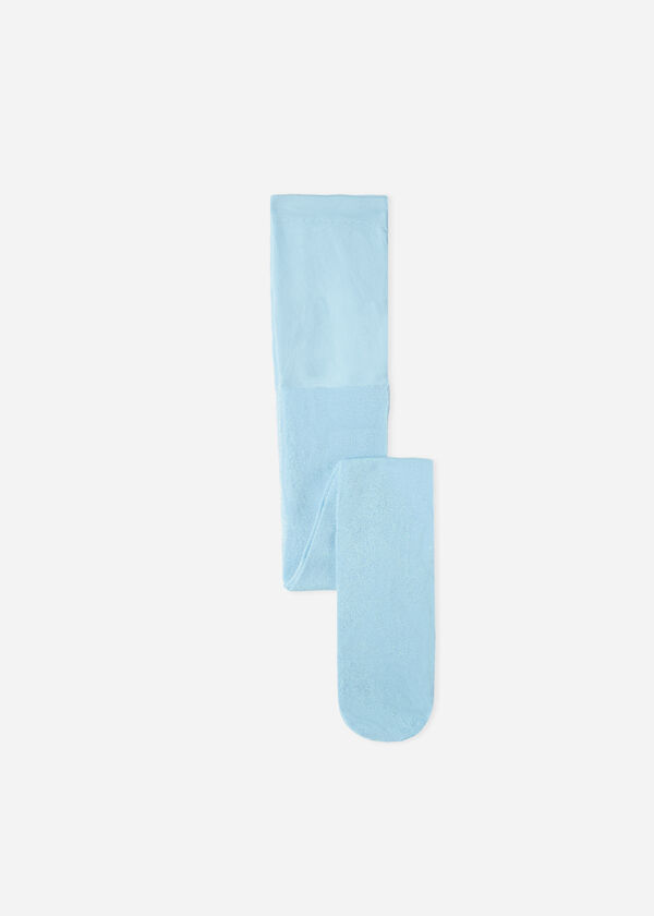 Blickdichte Strumpfhose 70 Denier mit Glitzer für Mädchen