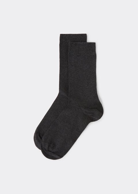 Men’s Satin Cotton Short Socks