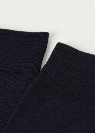Chaussettes longues en coton extensible pour homme