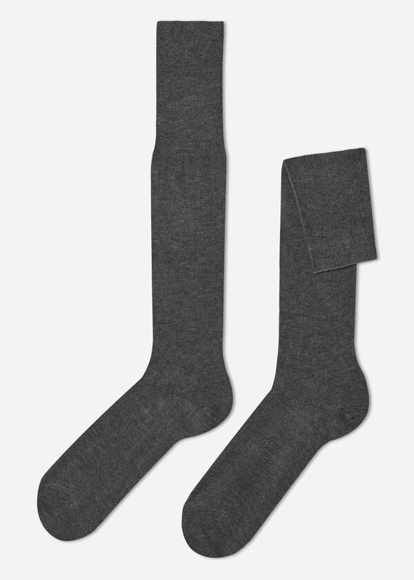 Uzun Kaşmir Erkek Çorabı