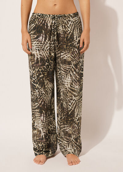 Pantaloni Lungi Animalier