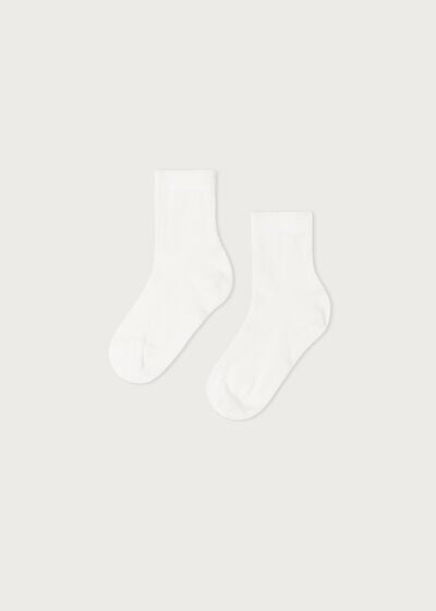 Korte katoenen sokken voor baby's