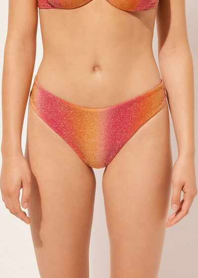 Brazilian Swimsuit Bottoms Colorful Shades