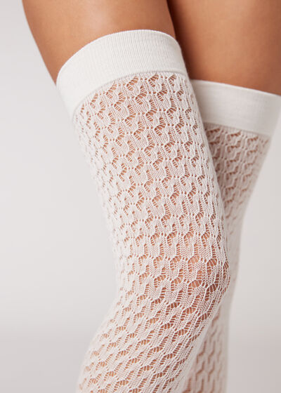 Over-the-Knee Socks in Soft Cotton