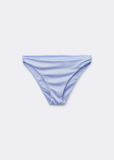 Bikini Bottoms Shiny Satin