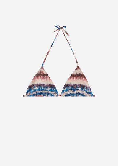 Formentera Triangle Bikini Top with Removable Padding
