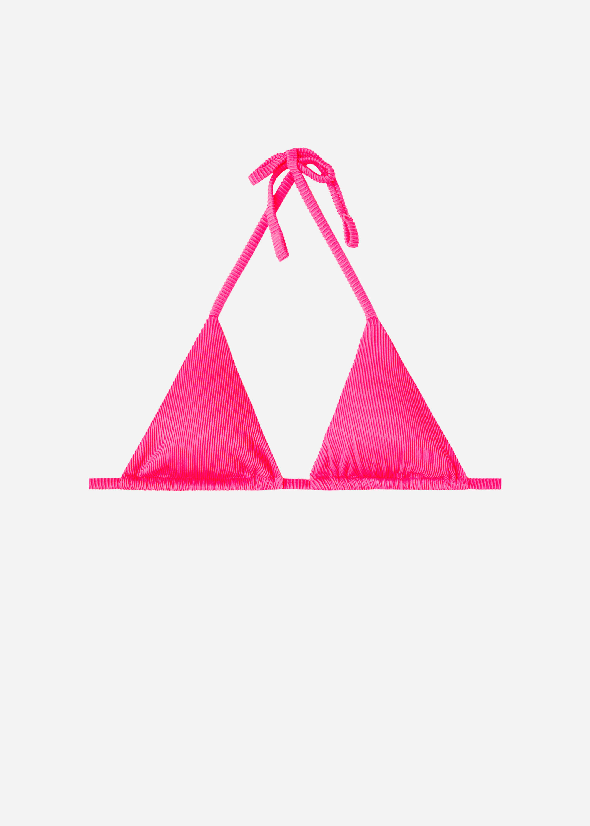 Tie Slide Triangle Bikini Top New York