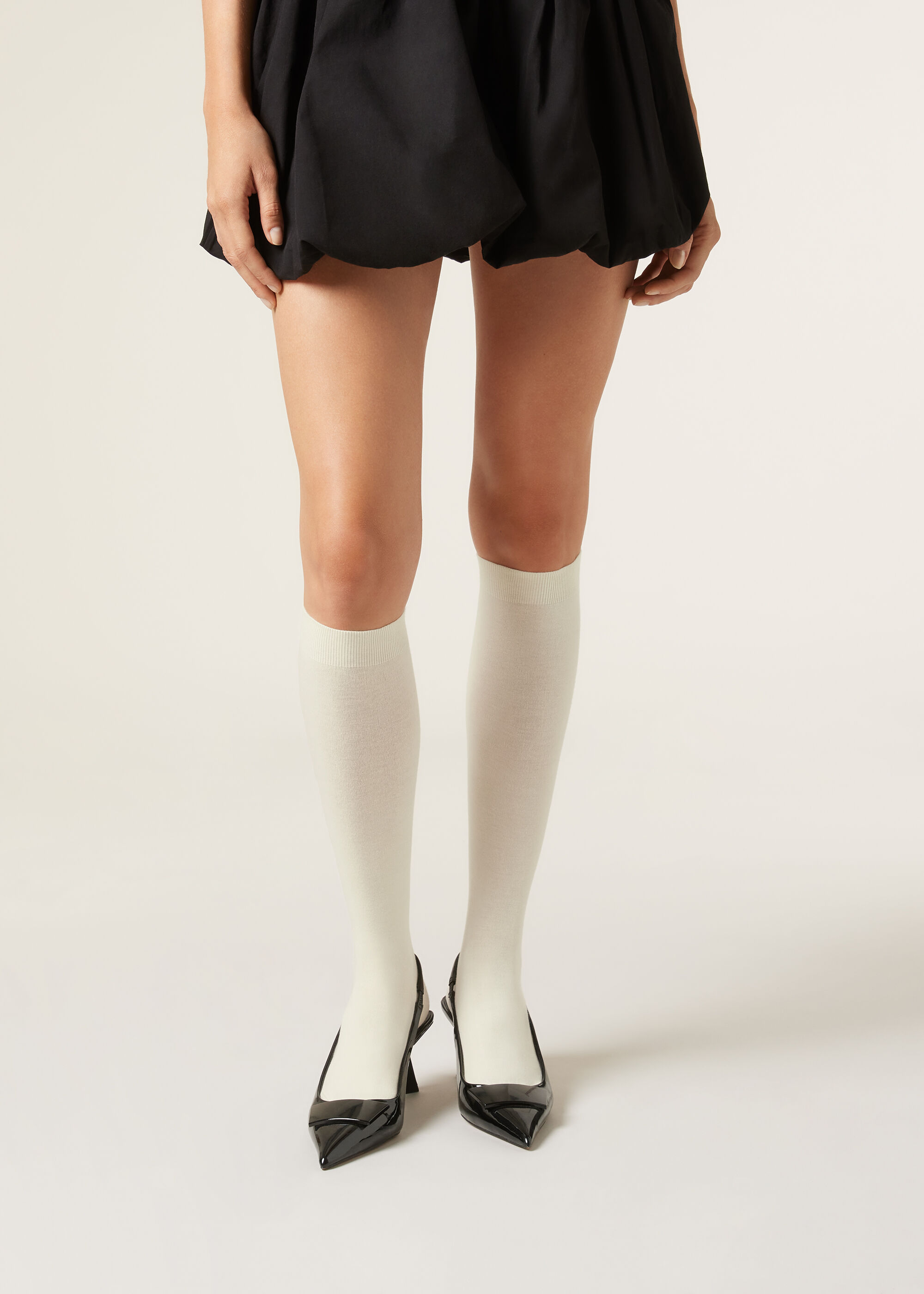 Chaussettes Longues avec Cachemire