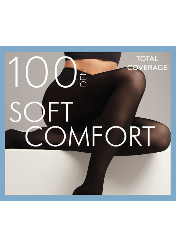 100 Denier Total Comfort Soft Touch Tights - Calzedonia