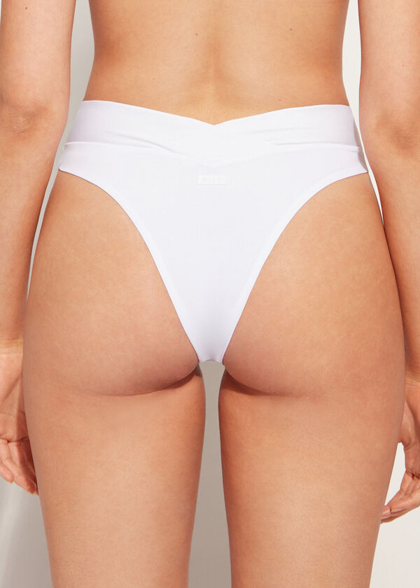 High-Waisted V-Cut Bikini Bottoms Indonesia ECO