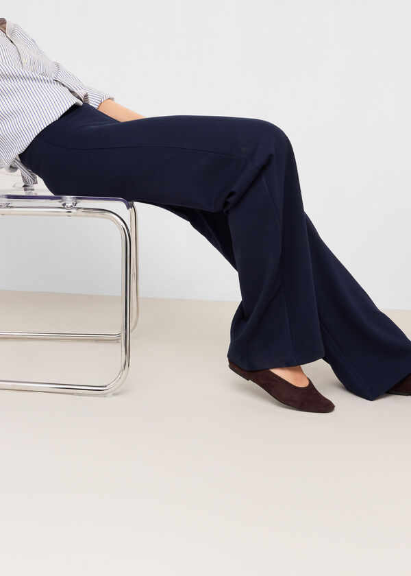 Milano Knit Palazzo Trousers