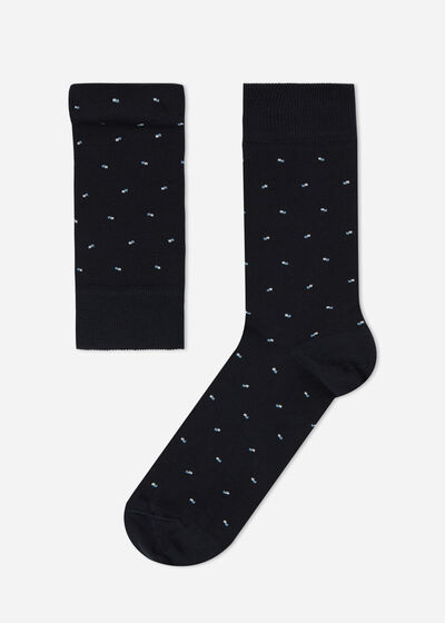Krátké pánské ponožky Classic z mercerované bavlny