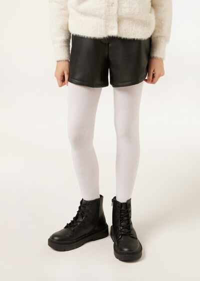 Girls&rsquo; Soft Tights with Cashmere