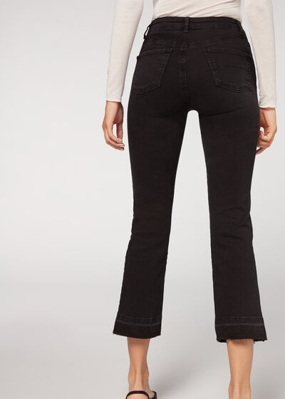 Cropped Flare Jeans