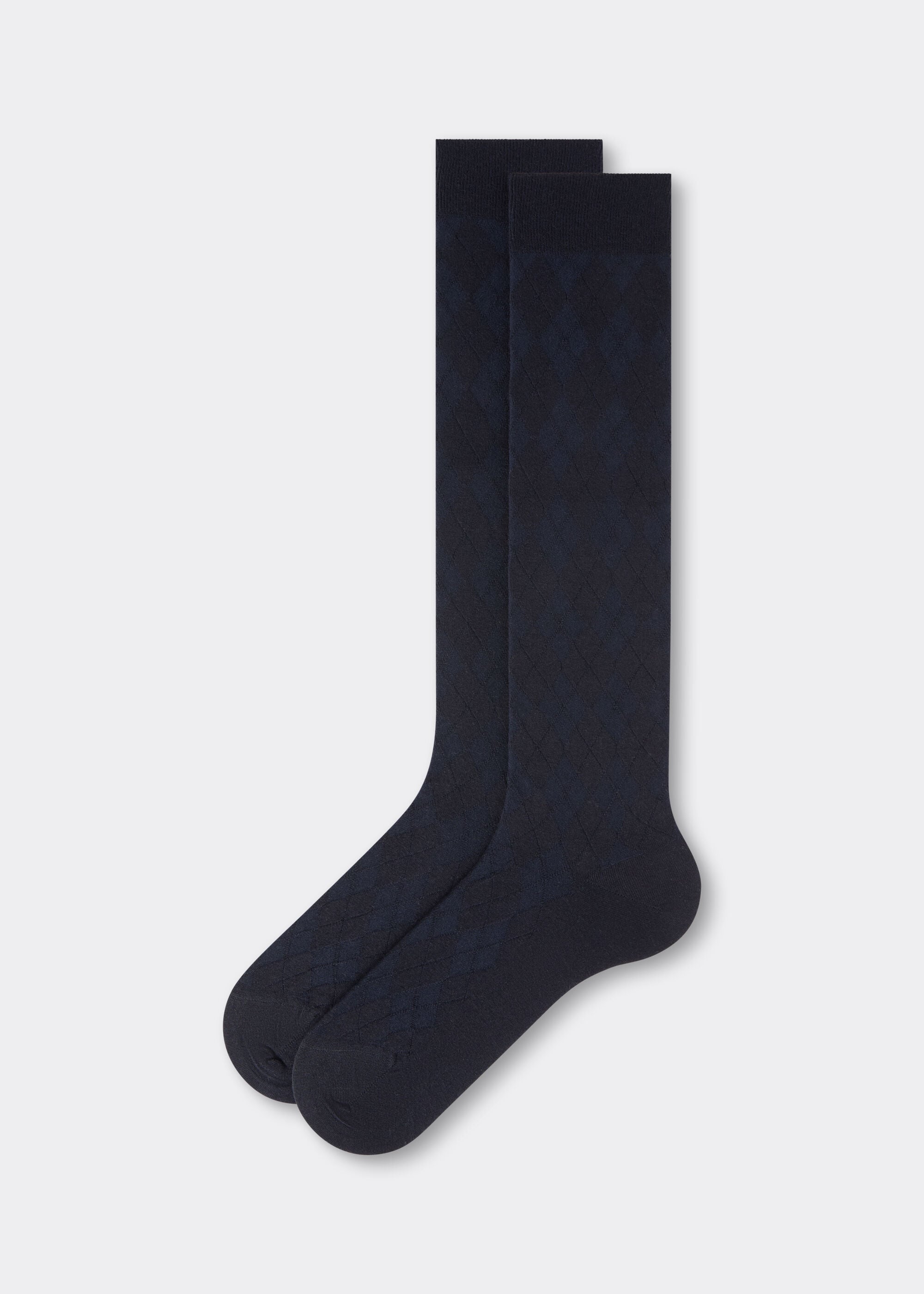 Calze Lunghe con Cashmere da Uomo
