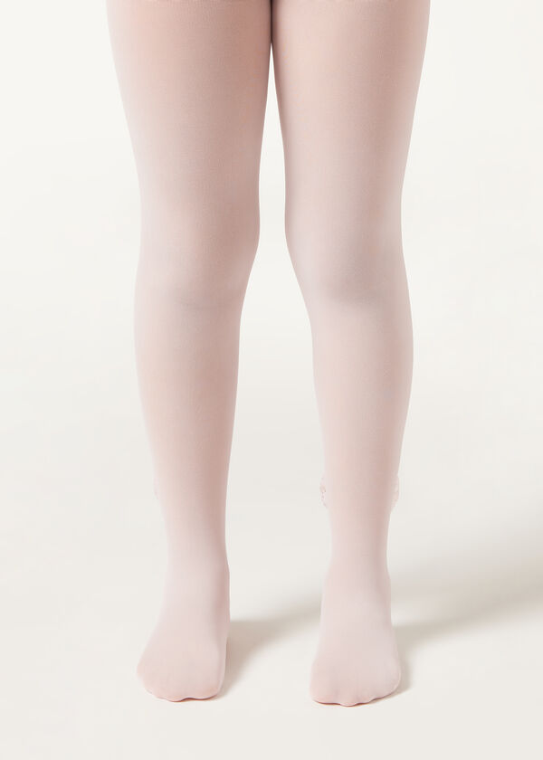 Girls’ Bow Tights