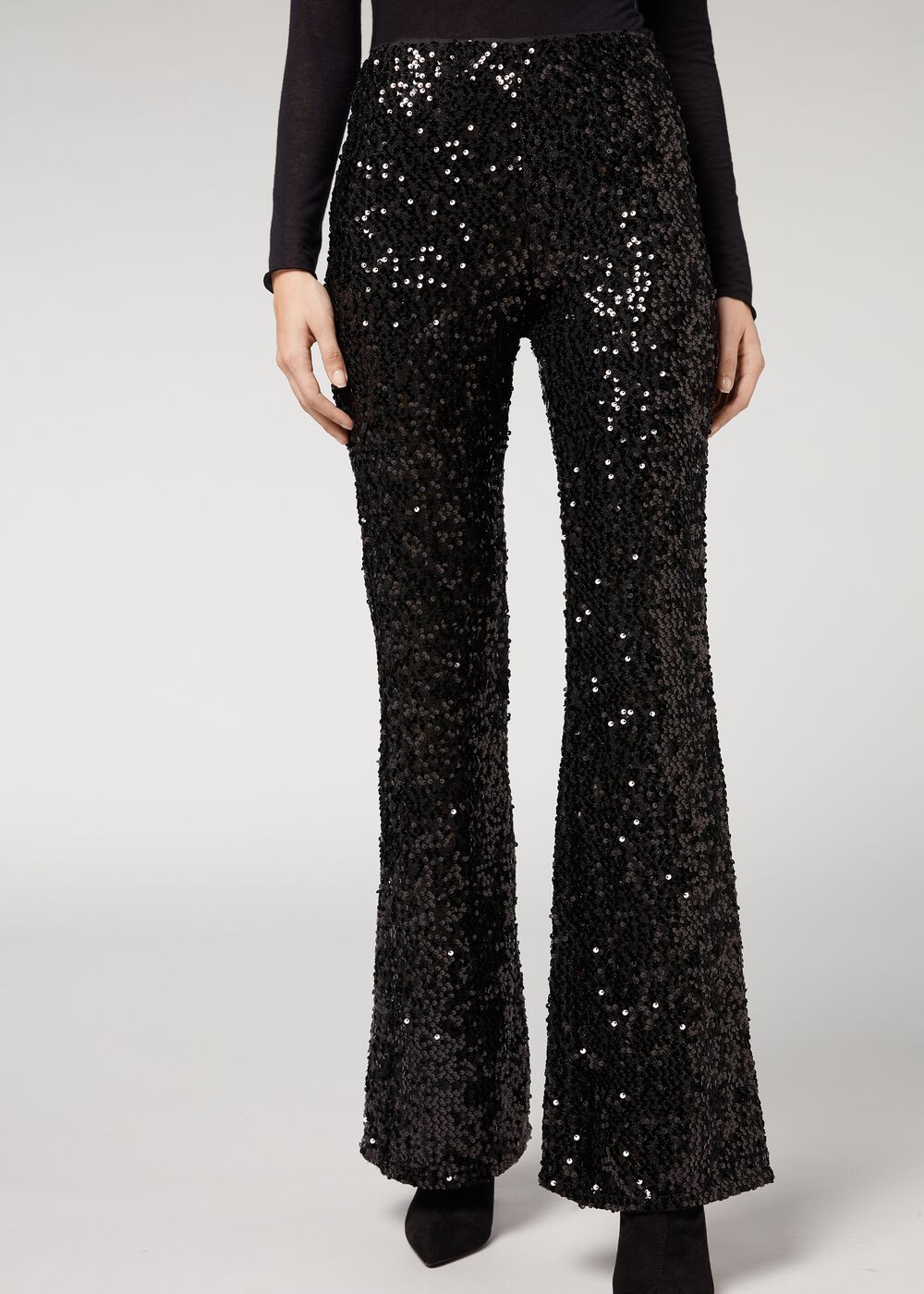 Flare Leggings with Sequins - Calzedonia