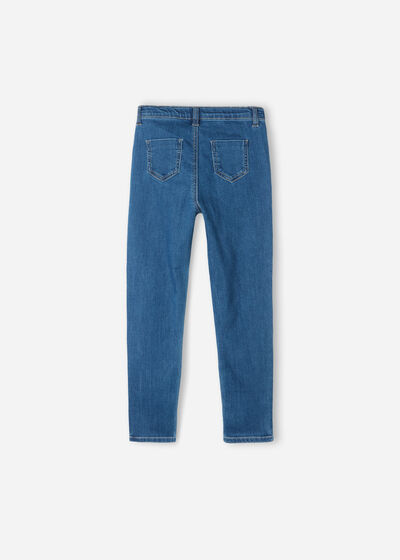 Leggings Skinny Minime em Ganga Soft Touch para Menina