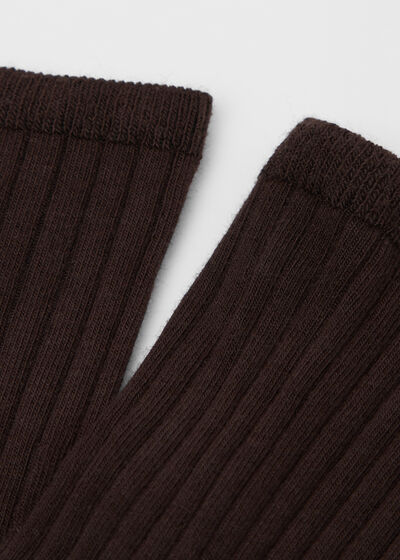 Ribbed Short Socks