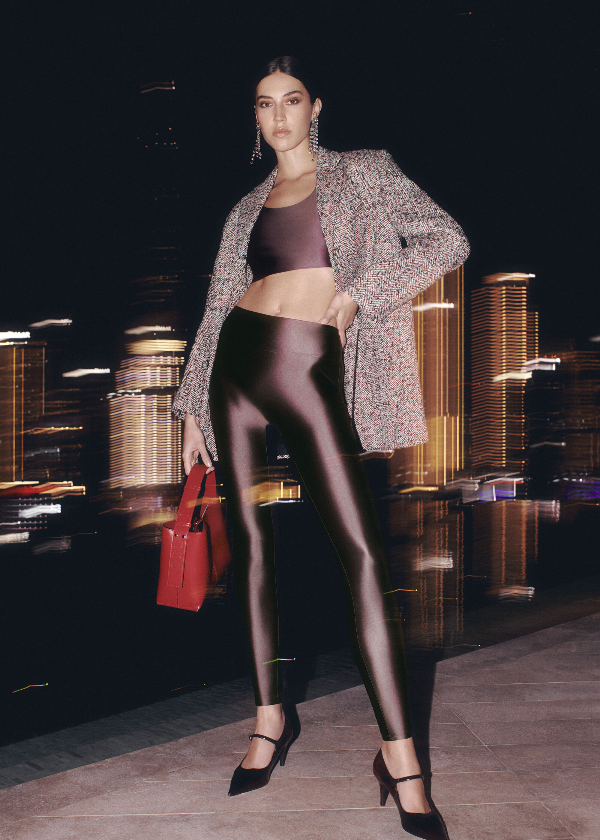 Super Shine Satin Leggings