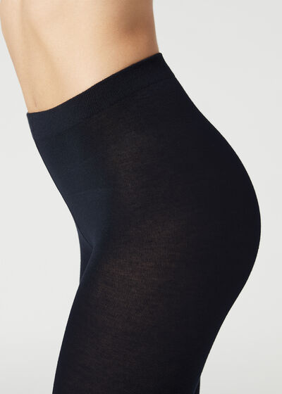 Collant Opaque Thermique avec Cachemire