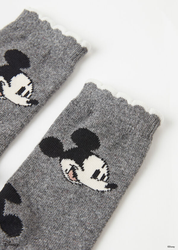 Chaussettes courtes en cachemire Mickey Mouse Disney