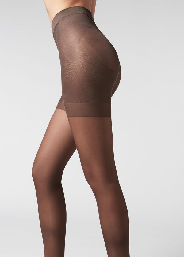 80 Denier Super Opaque Total Shaper Tights - Opaque tights - Calzedonia