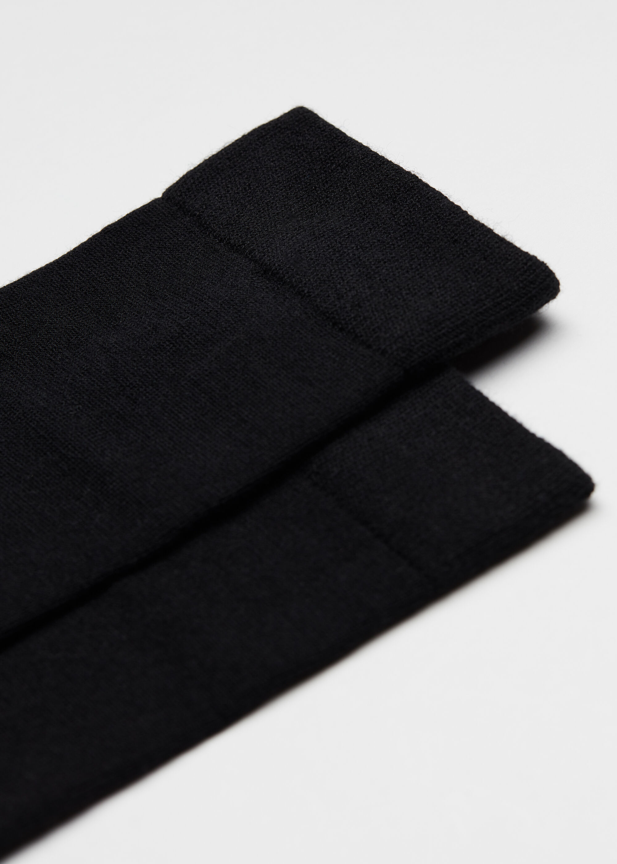 Chaussettes courtes en laine et coton pour homme