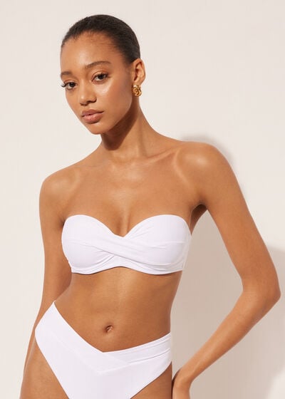 Lightly Padded Bandeau Swimsuit Top Indonesia