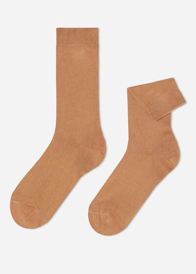 Krátké pánské ponožky s kašmírem