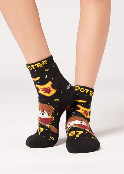 Protuklizne čarape za dječake, s motivima iz Harryja Pottera