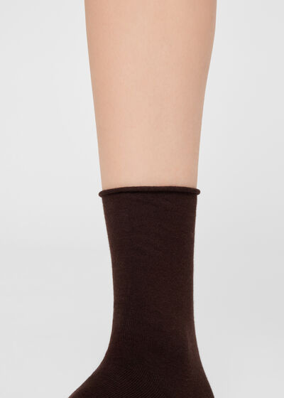 Non-Elastic Cotton Ankle Socks