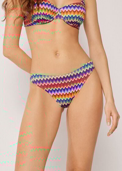 Bikini Als&oacute; Vibrant Chevron