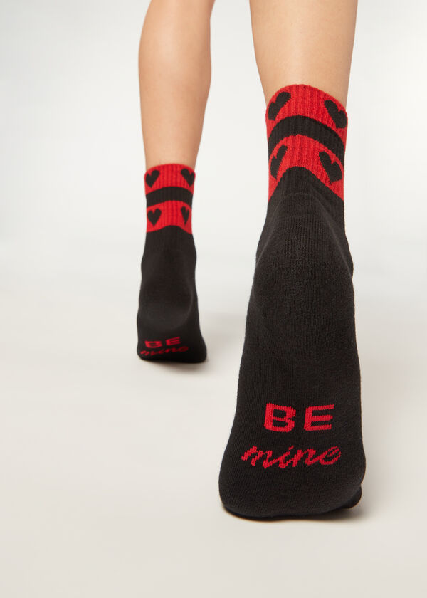 Kurze Socken Love
