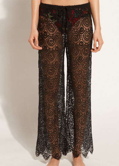 Pantaloni Lunghi Crochet