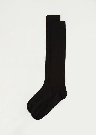 Chaussettes Longues en Coton Thermique pour Homme