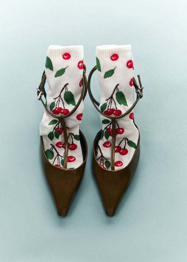 Food-Patterned Socks