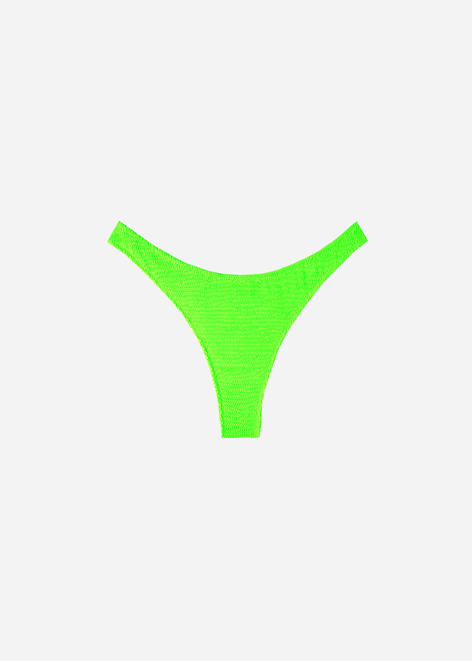 High-Leg V-Cut Brazilian Bikini Bottoms Miami
