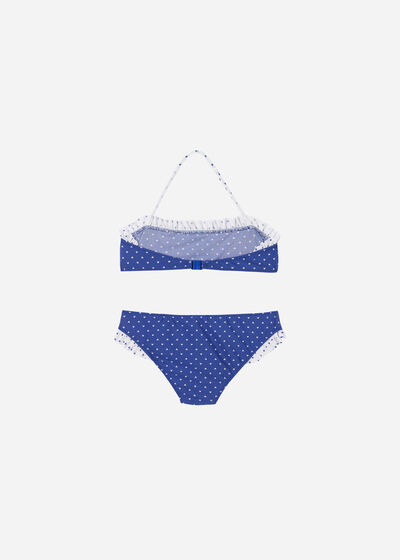 Girls’ Two Piece Swimsuit Point of Blue